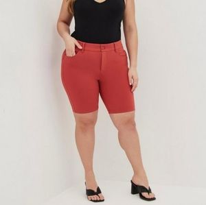 Torrid Bermuda Bombshell Studio Luxe Ponte High-Rise Short